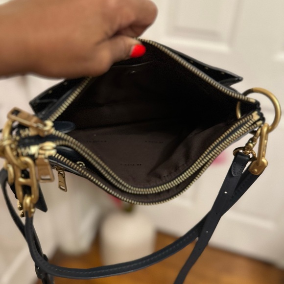 COACH | Dreamer Shoulder/Crossbody Bag with Rivets includes duster - Picture 11 of 14